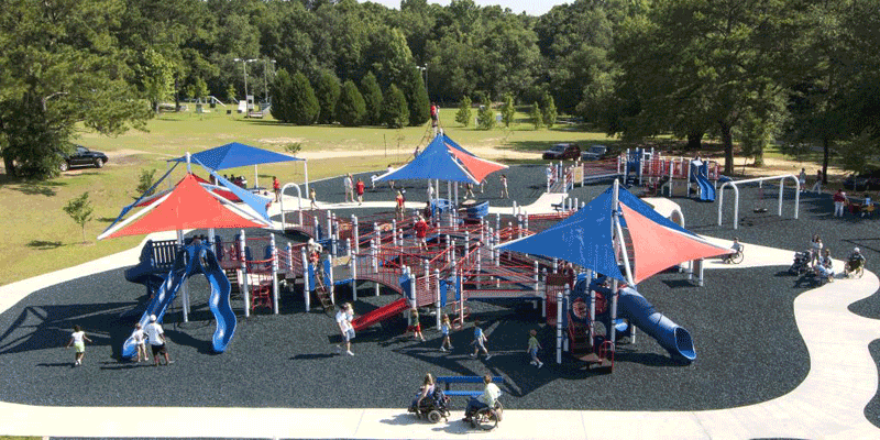 Uap At Gallup Park In Ann Arbor A Universal Access Playground Ann Arbor Family